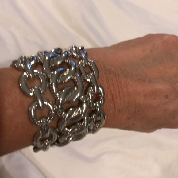 Silver bracelet worn once - Picture 2 of 4